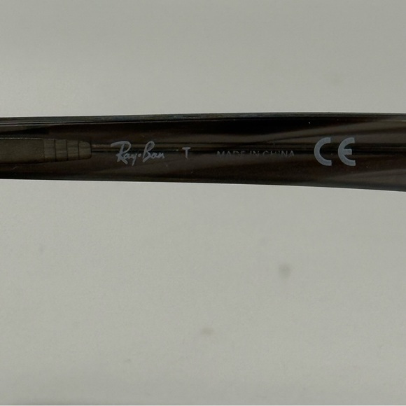 Ray Ban RB5375 8055 striped grey glasses frames - Picture 5 of 6